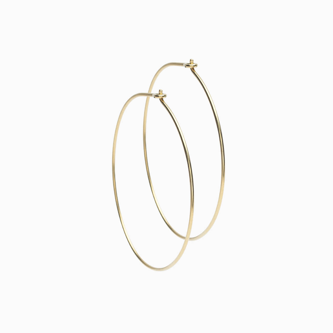 Golden Titanium Ear Rings
