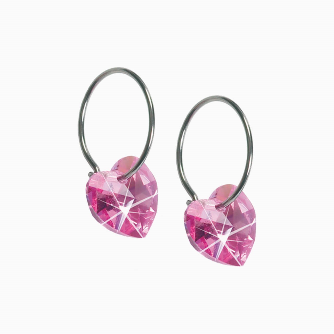 Heart Pendant Earrings