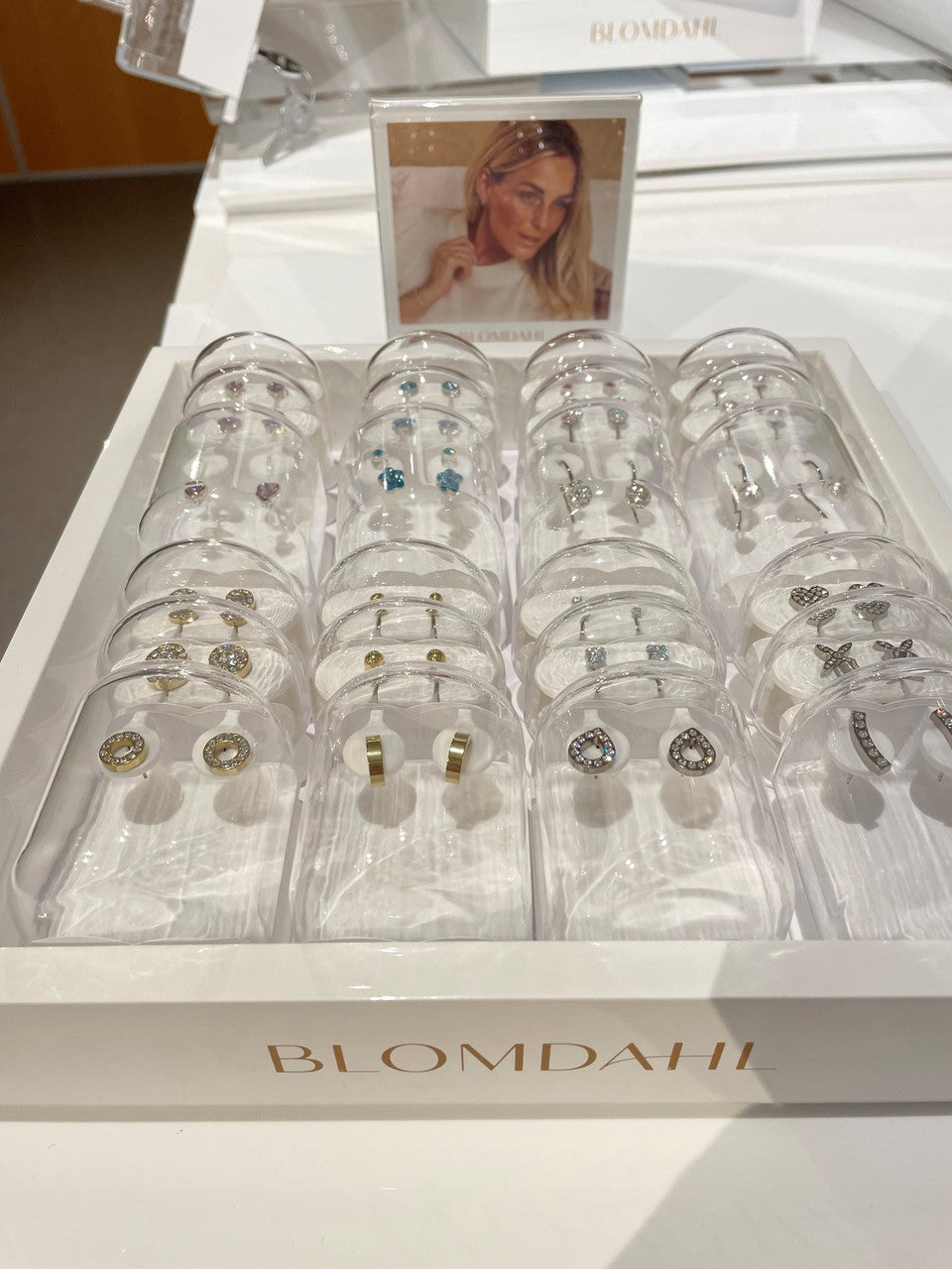 Tray for Skin Friendly Jewelry Including Stand