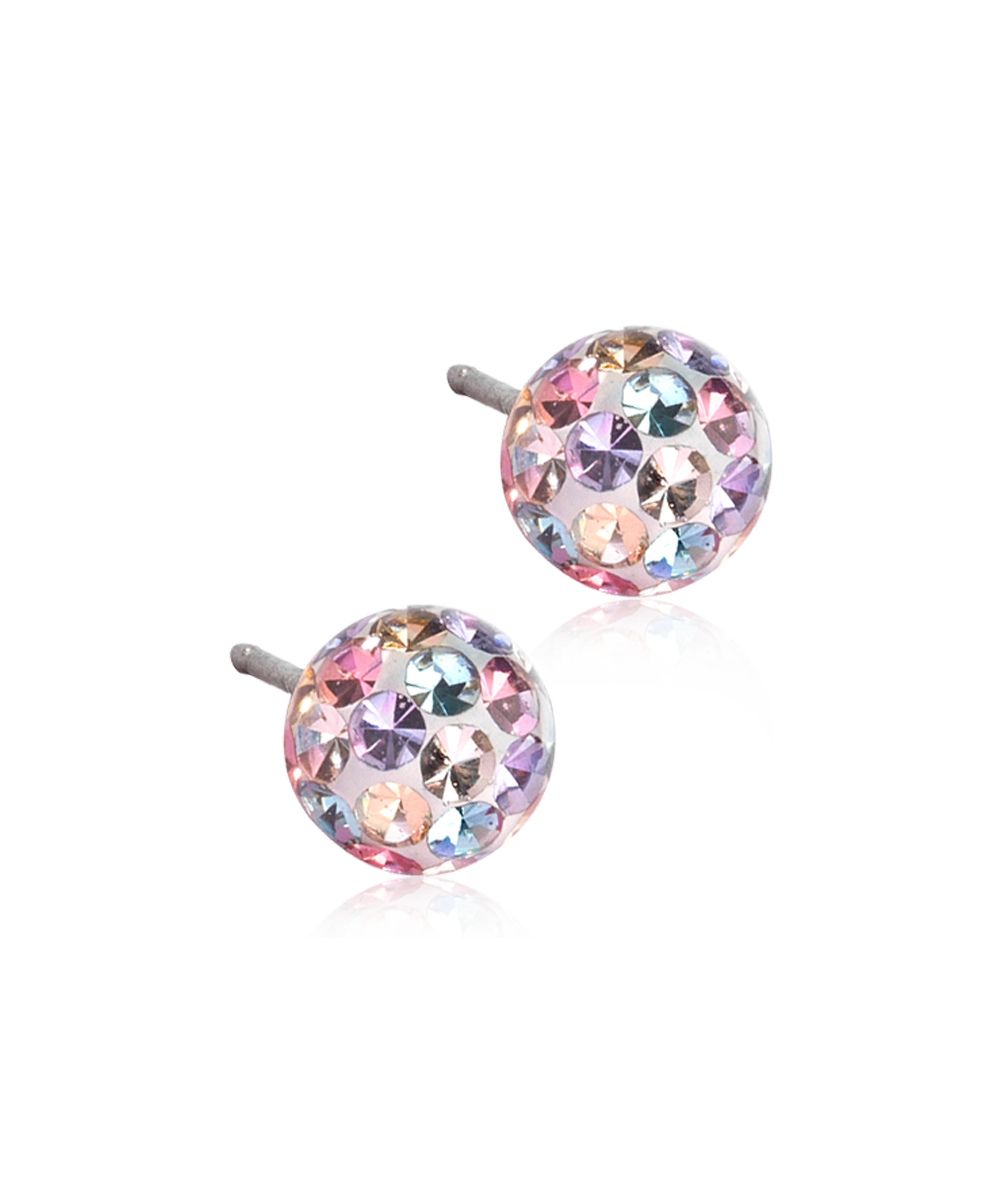 Crystal Ball 6mm Earrings