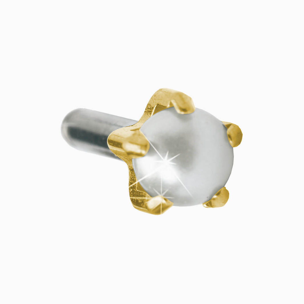 Golden Titanium 4mm Tiffany Pearl Cassettes