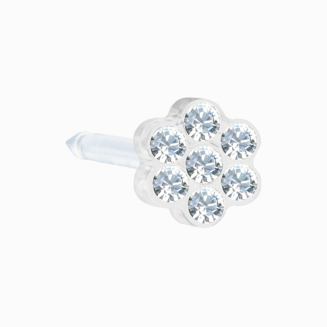 Medical Plastic 5mm Daisy Crystal Cassettes