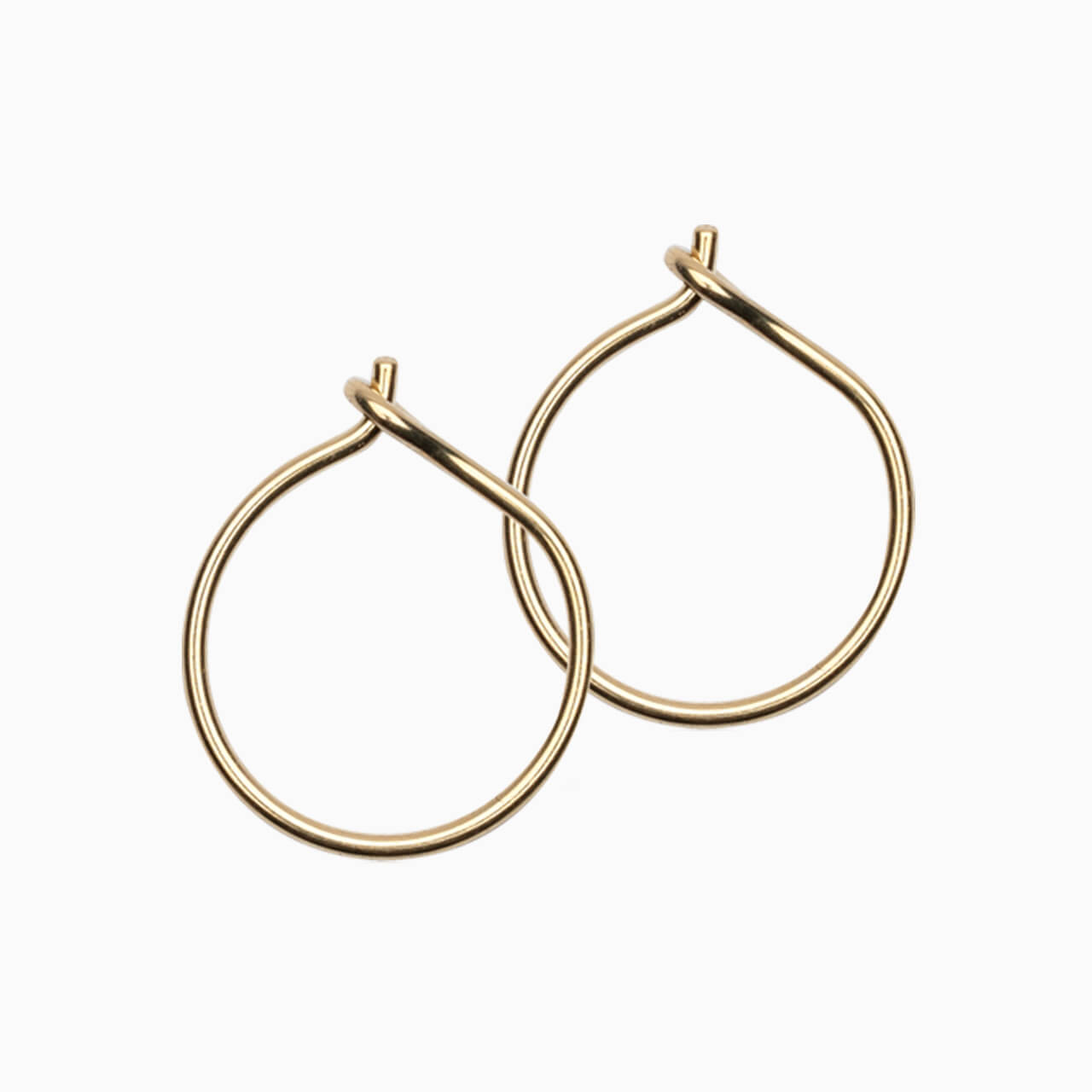 Golden Titanium Ear Rings