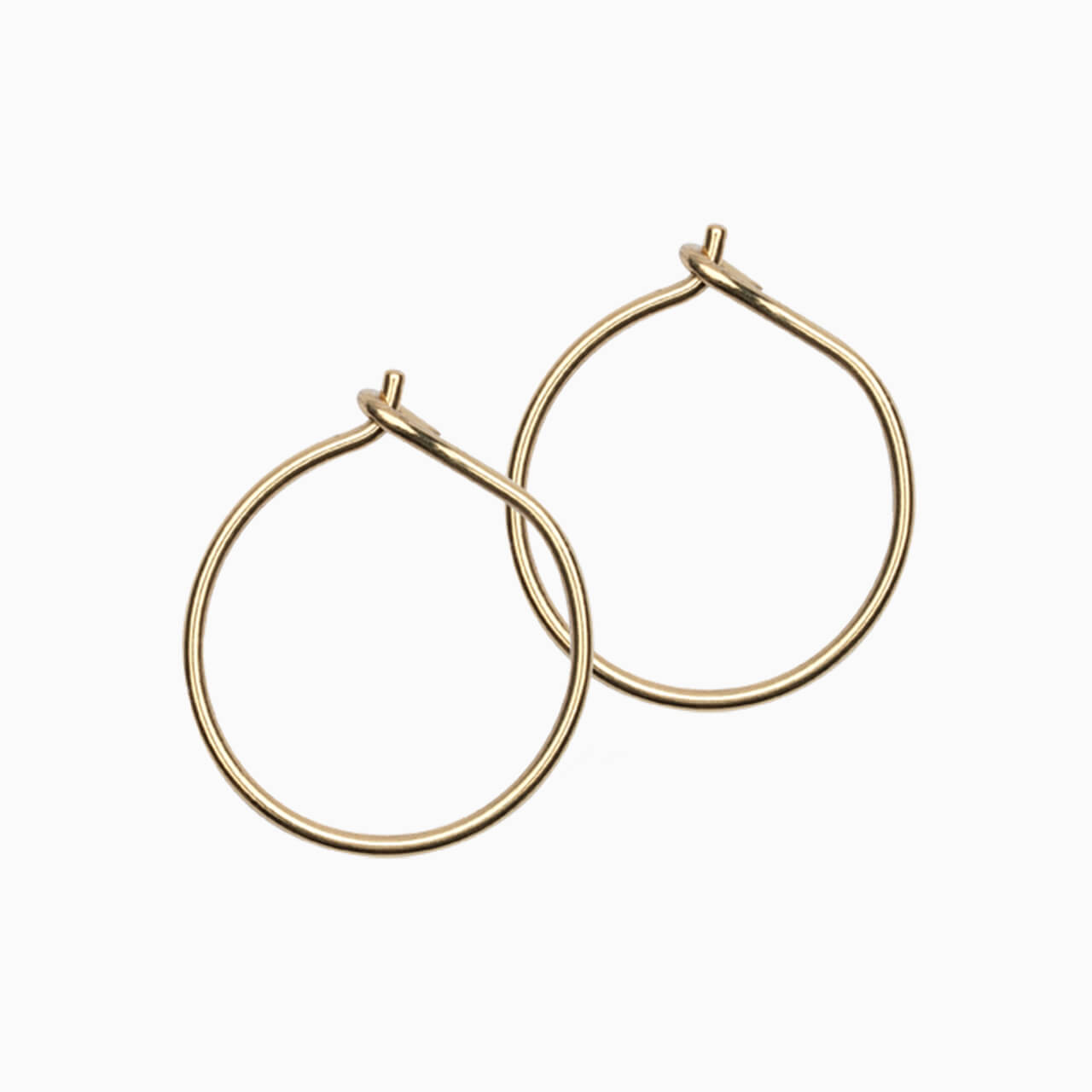Golden Titanium Ear Rings
