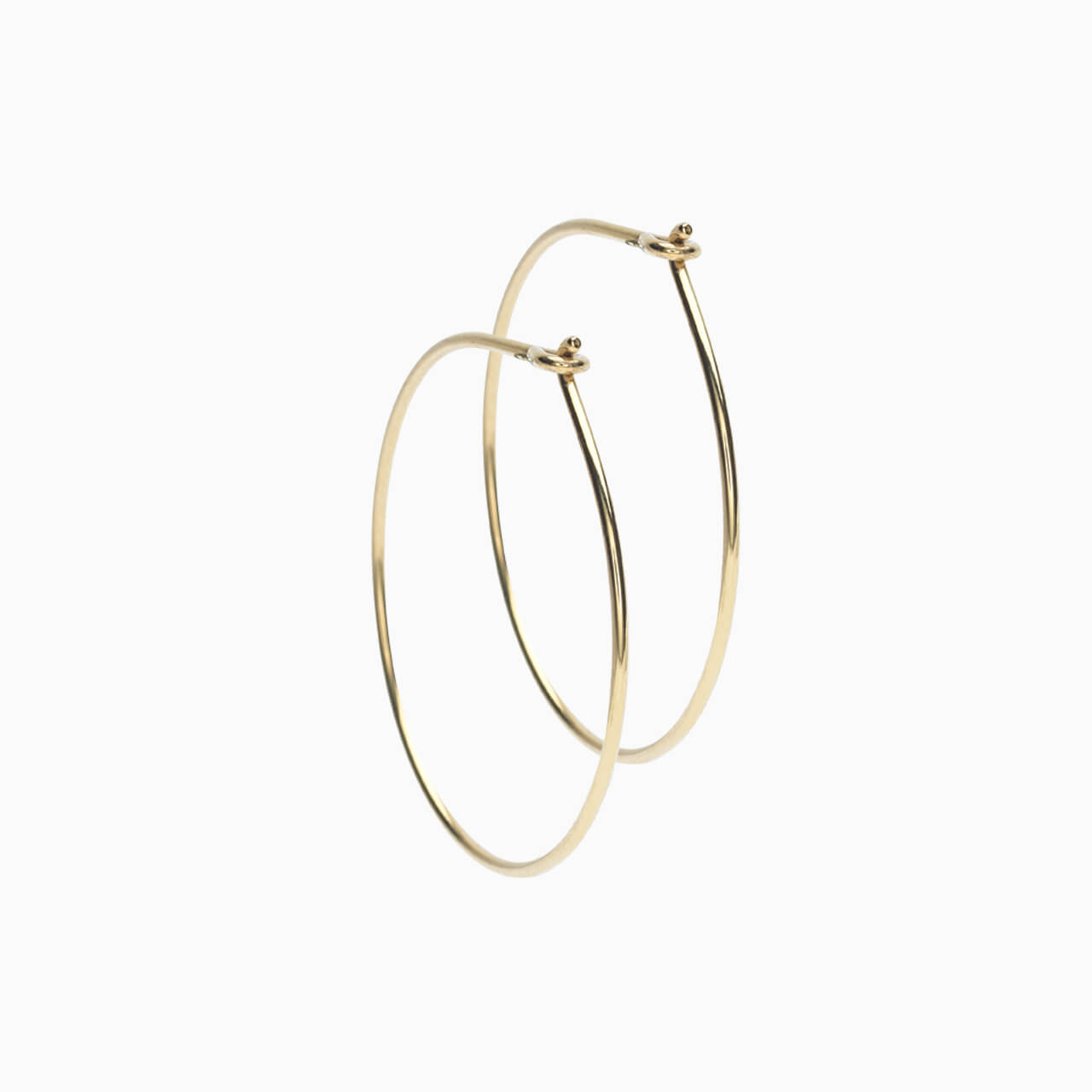Golden Titanium Ear Rings
