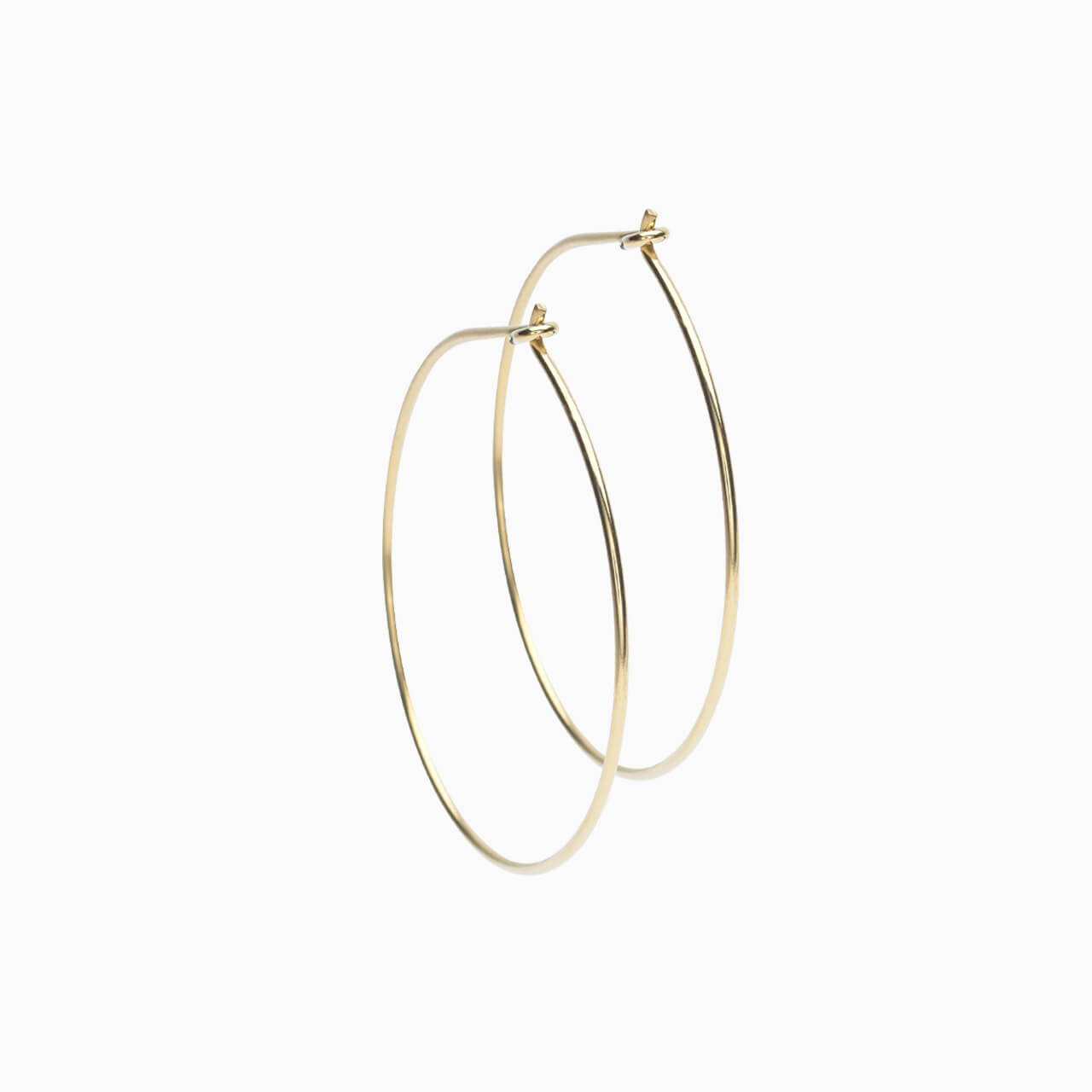 Golden Titanium Ear Rings