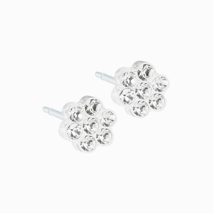 Medical Plastic 5mm Daisy Earrings