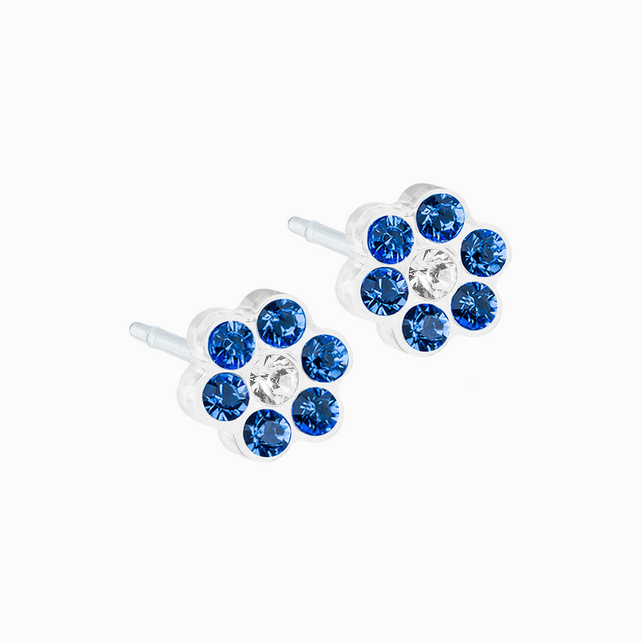 Medical Plastic 5mm Daisy Earrings