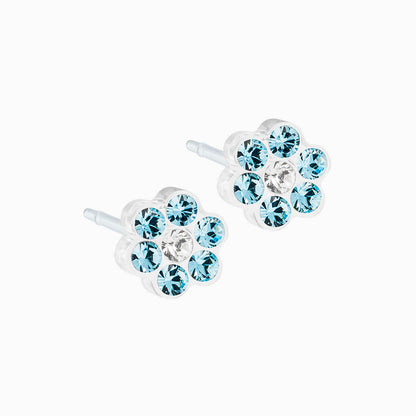 Medical Plastic 5mm Daisy Earrings
