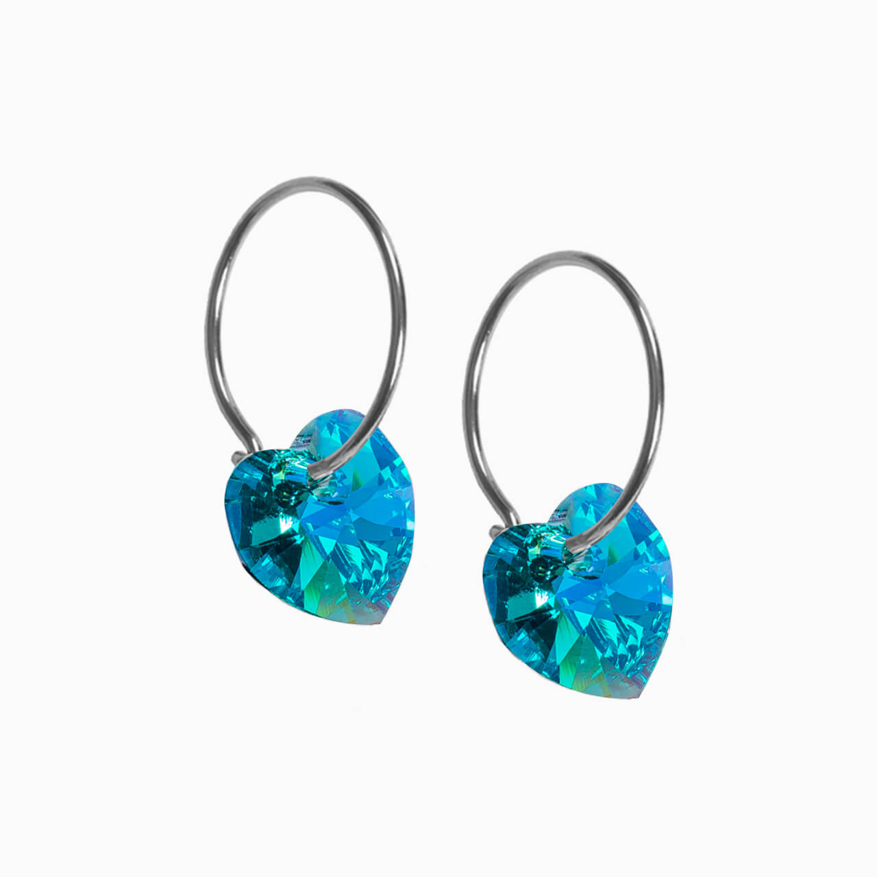Heart Pendant Earrings