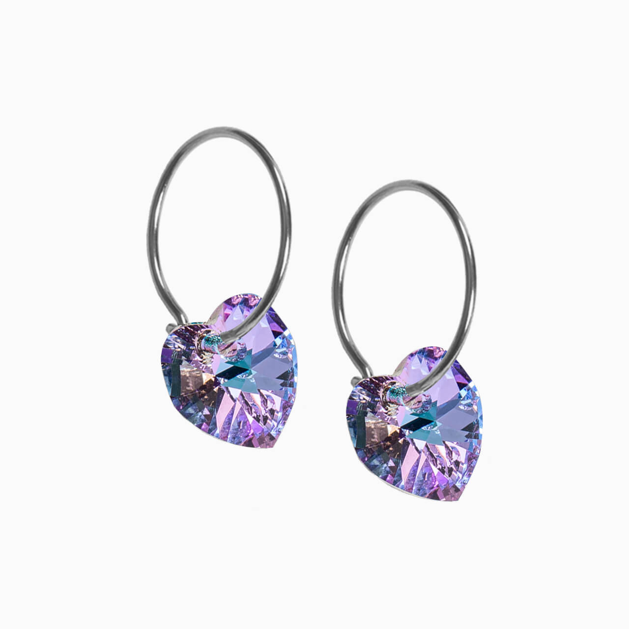 Heart Pendant Earrings