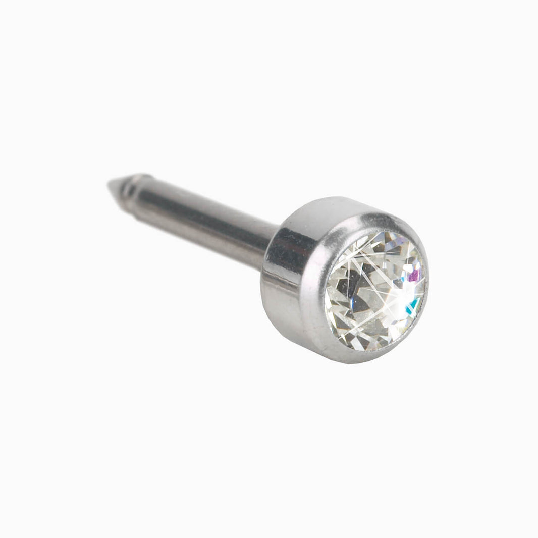 Silver Titanium 4mm Bezel Crystal Cassettes