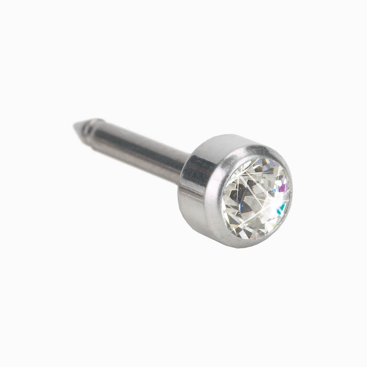 Silver Titanium 4mm Bezel Crystal Cassettes